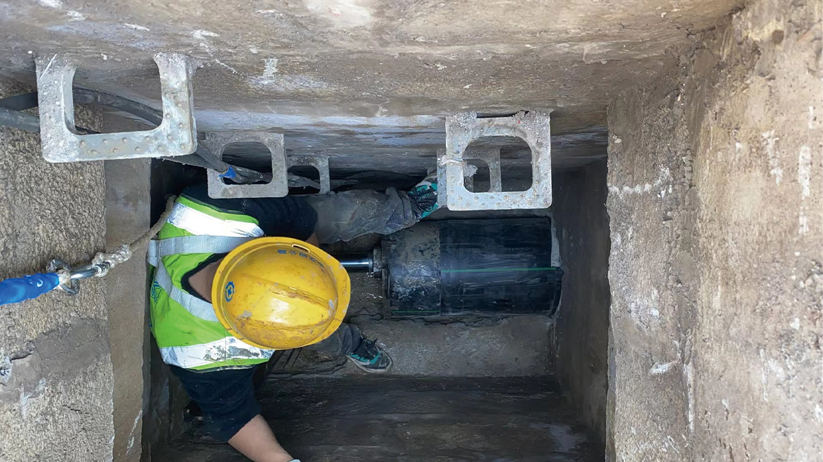 施甸HDPE短管内衬法